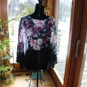 Jennifer Lopez Bat Wing Top Sz Small